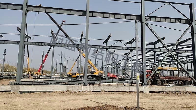 一万平钢结构厂房，结构鉴定与加固重点