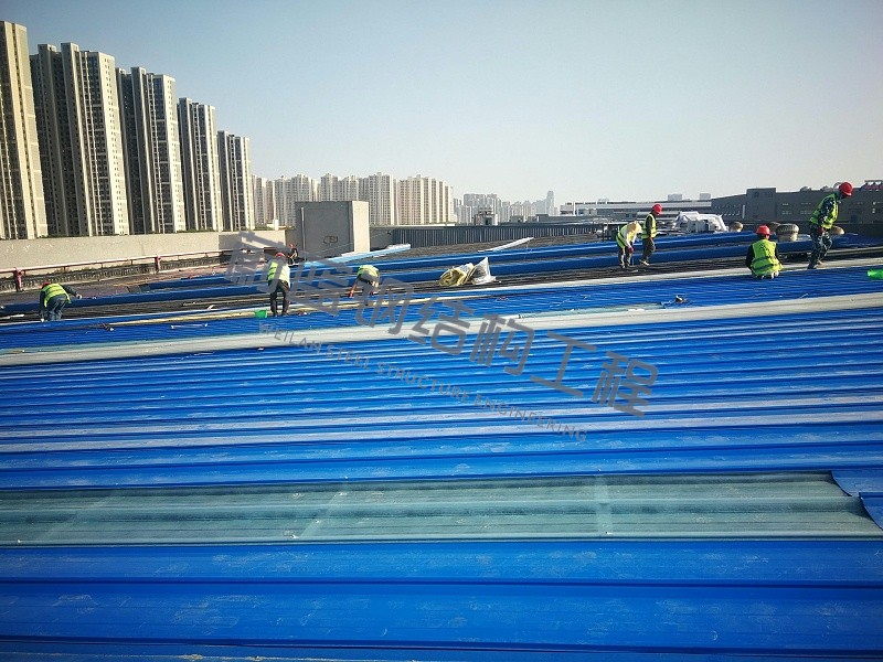 钢结构车间屋顶翻新