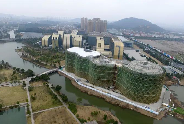 动漫博物馆施工中