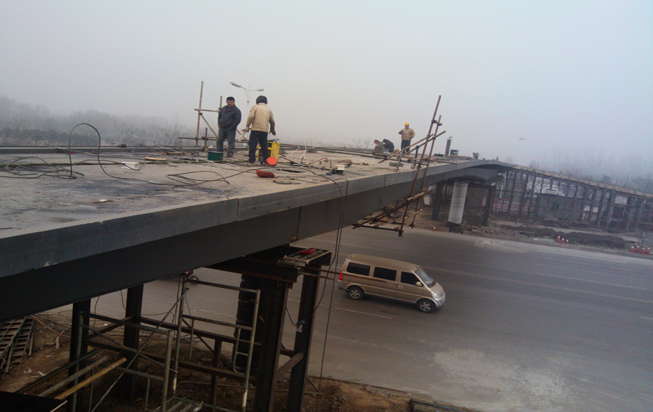 郑州青少年公园网架造型